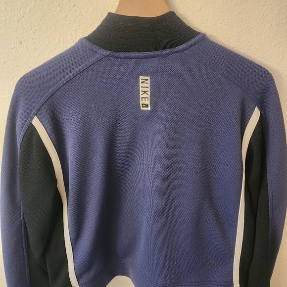 Nike Jersey Jacket Red Swoosh Womens Sz Small - Picture 6 of 7